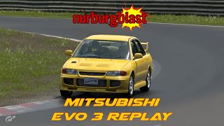 Nürburgring Blast | Mitsubishi Evo 3 in Gran Turismo 7 | Episode 88 Replay