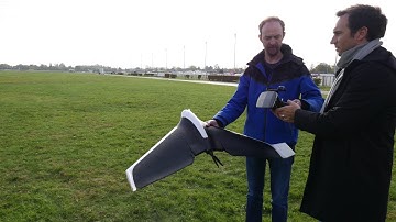 Parrot Disco Take-off procedure