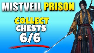 Where Winds Meet Tomb Mistveil Prison Guide (Collect Chests 6 + The Final Treasure Location)