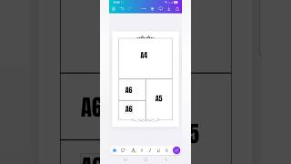 How to set A4,A5 &amp; A6 In A3 document 💫 #editingtutorial #editing #framework #tutorial #editingvideo