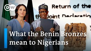 Germany signs deal to return stolen art to Nigeria | DW News