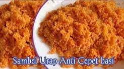 RESEP SAMBAL URAP//ANTI CEPAT BASI - Durasi: 4.23. 
