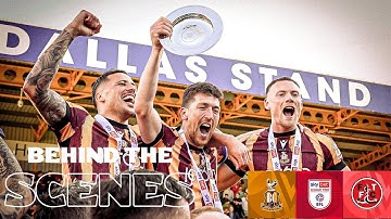 Last Gasp Promotion! 🤯 | Behind the Scenes as Bradford City secure promotion 📈