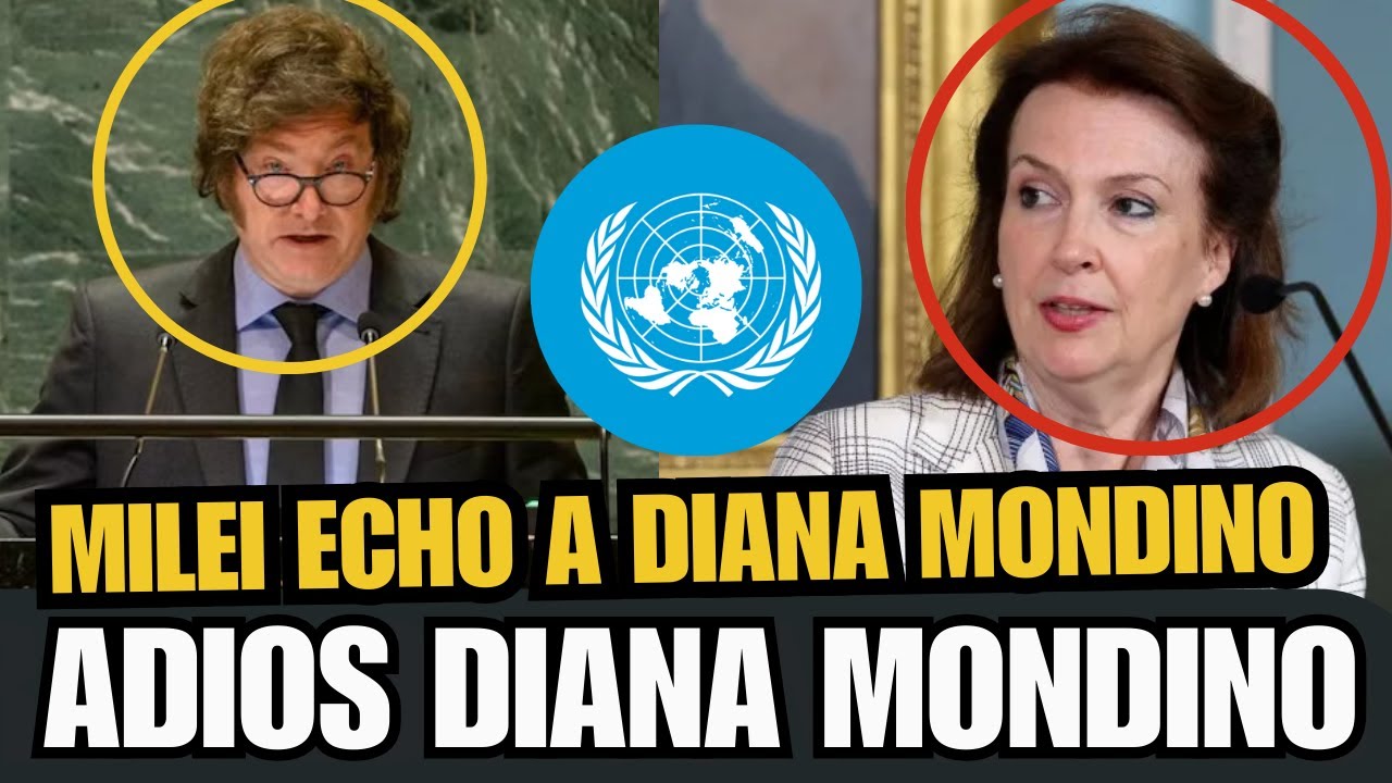 💥URGENTE💥MILEI ECHO A DIANA MONDINO DEL GOBIERNO POR VOTAR A FAVOR DE ...