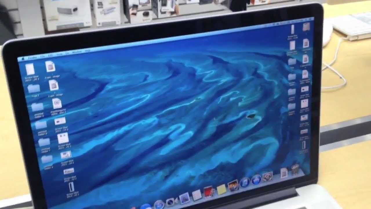 Macbook pro 15 Retina - LG Screen ( Burn in/Ghosting ) - YouTube