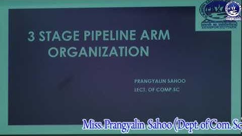 MP : 3-STAGE PIPELINE ARM ORGANIZATION