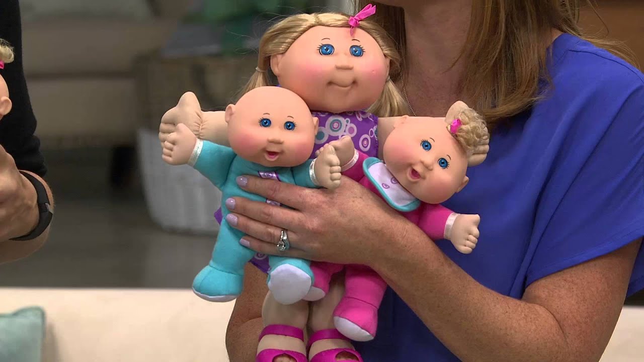 Cabbage Patch Kids Family Portrait Boxed Set with Alberti Popaj - YouTube