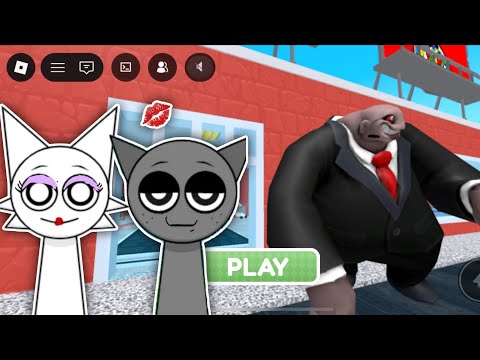 Mr YUMMYS Supermarket Obby and grey sprunki 