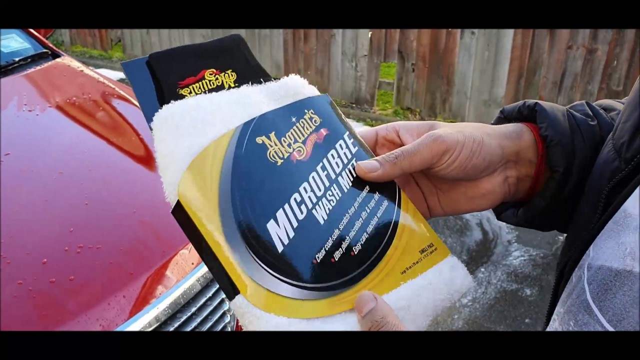 Meguiar's X3002 Microfiber Wash Mitt (2 Pack) 