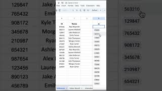 How to do VLookup in Google Sheets from a Drop-Down