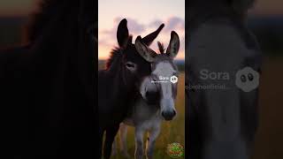 Burros são mais inteligentes do que você imagina 🐴😳 #curiosidades #animais #shorts