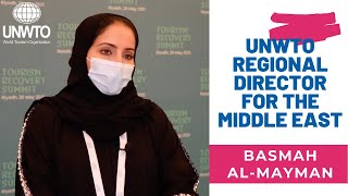 Basmah Al-Mayman, UNWTO Regional Director for the Middle East, Riyadh