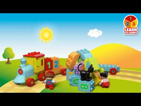 My First Number Train - LEGO DUPLO - 10847 - Product Animation