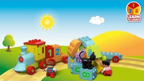 My First Number Train - LEGO DUPLO - 10847 - Product Animation