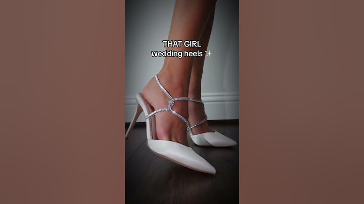 The ULTIMATE reception wedding shoes #shorts