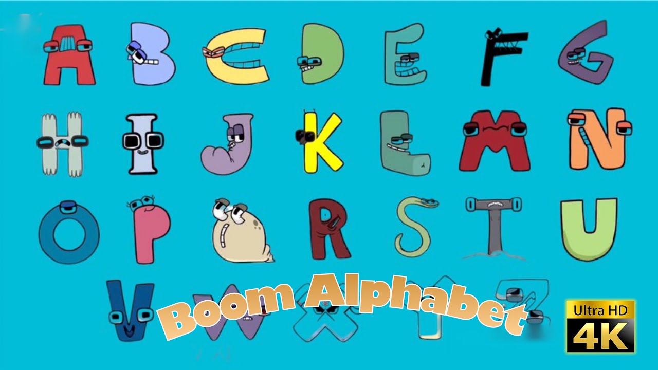 Boom alphabet abc - YouTube