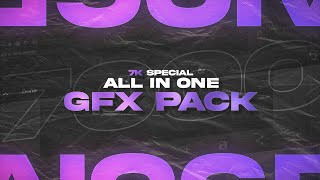 7K Sub Special All In One GFX Pack (AIOGP) by Fla5h GFX | GFX Pack for Android / iOS / PC 🔥#Fla5hGFX