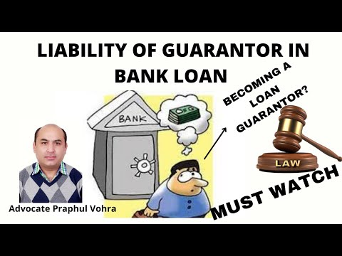 Video: How To Avoid Liability Of The Guarantor