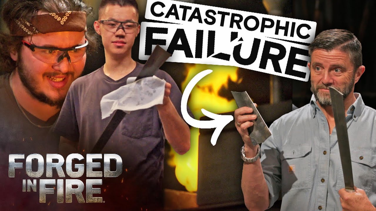 HEADHUNTER SWORD SNAPS IN TWO (Season 10) | Forged in Fire