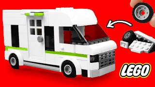 SIMPLE LEGO RV Camper How To Build Tutorial Instructions @rbrickslego