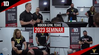 1st Detachment & Team Troponin Education Seminar with Steve Kuclo At Hidden Gym In Allen, Texas