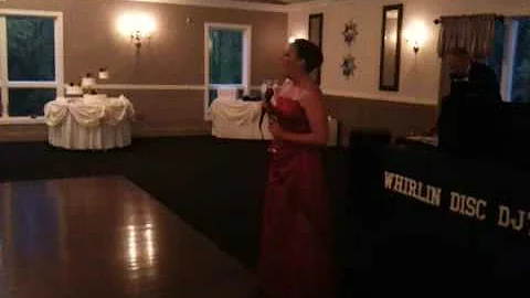 Mike & Sarah McGarvey's Wedding:  The Toast by the...