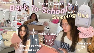 🎀📦 BACK TO SCHOOL SHOPPING HAUL [Pt. 2] ft. Ecostash-Backpack, organizers, amazon, essentials, 2025