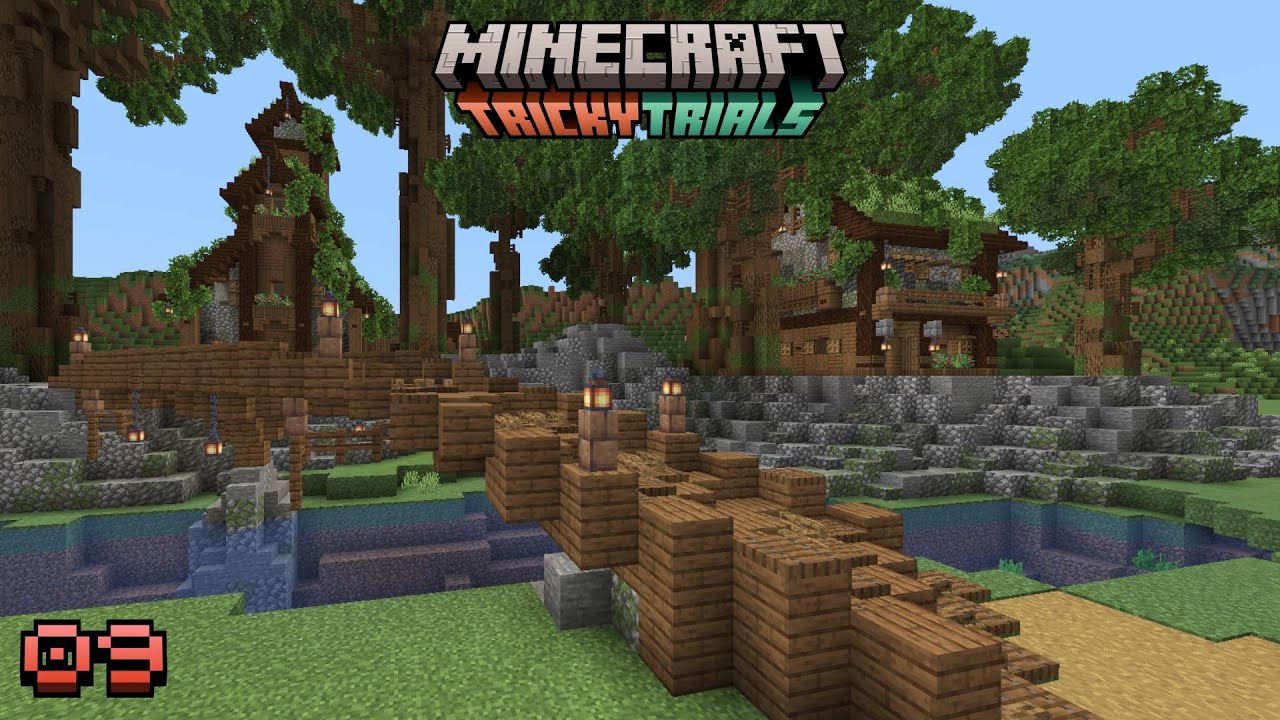 I Built A BRIDGE In My Forever World | Let's Play Minecraft 1.21 ...