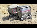 RC MODEL WORLD! RC TRUCK STUCK! OVERLOAD TIPPER ! BIGGEST RC CONSTRUCTION WORLD! CRAZY TOYS