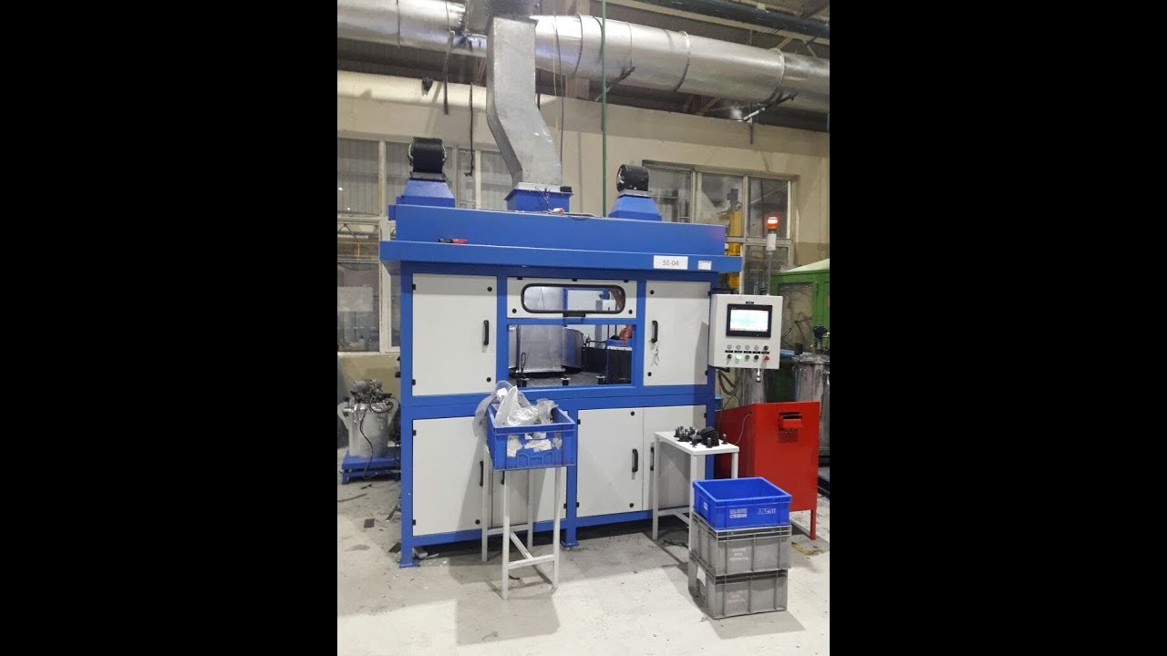 24 station indexing Type Chemlok spray machine by Locus Systems
