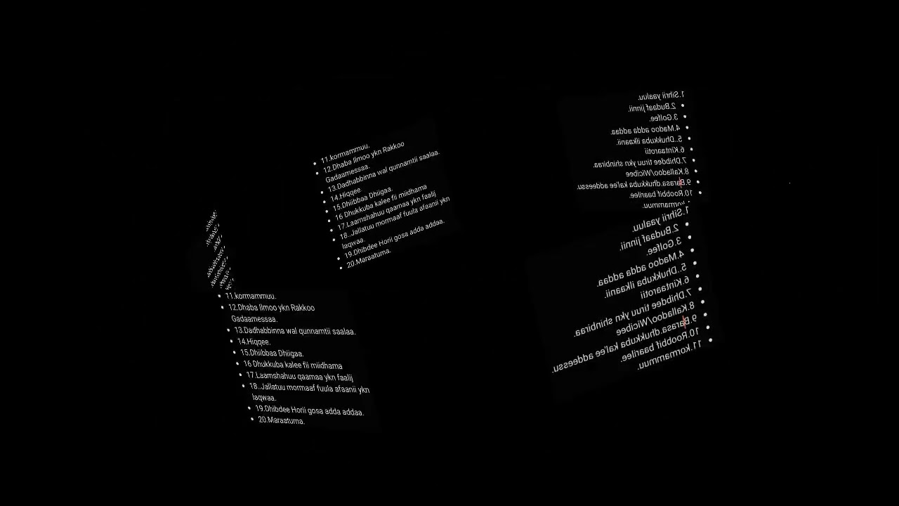 Beeysisa dawaa aadaa 