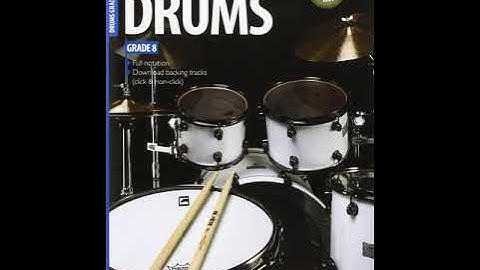 Rockschool Grade 8 Backing Track - Lead Sheet Drumless With Click