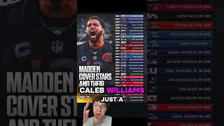 CALEB WILLIAMS MADDEN 27 RATING😳 #nfl #madden #madden27 #calebwilliams #superbowl #allmadden