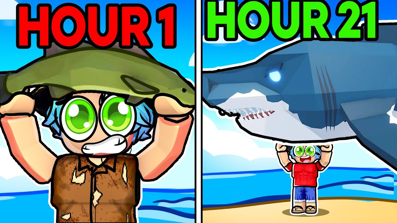 I Spent 100 HOURS In Roblox Fisch... - YouTube