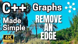 C++: Made Simple-Data Structures & Algorithms-Part 7.4-Graphs-Removing an Edge