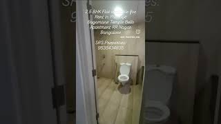 2.5 BHK Flat available for Rent in Prestige Bagamane Temple Bells #PBTB3095 SRS Propert: 9535434835