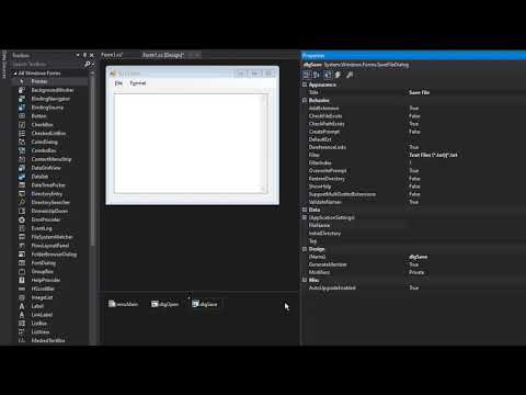 C# Projects for Beginners: Creating Text Editor 12/16