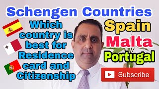 Which Schengen Country is good for Residence Card | Citizenship | Traveler777