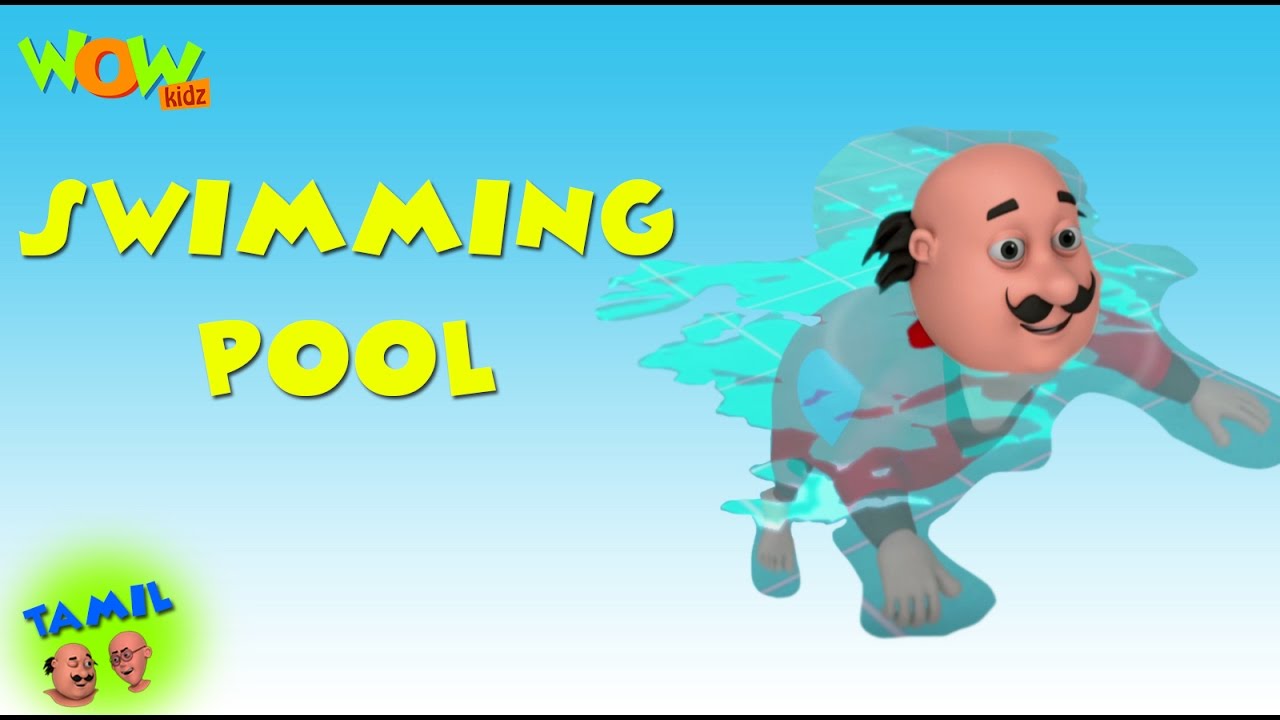 Swimming Pool   Motu Patlu in Tamil   3D    As seen on Nickelodeon