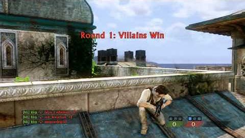 Uncharted 3 cluster bomb + melee kills 5 not alive