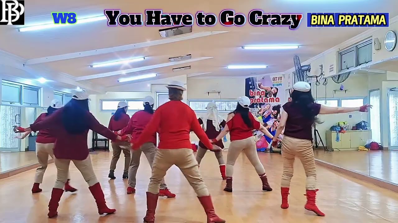 YOU HAVE TO GO CRAZY-Line Dance|BINA PRATAMA|Chor Marian Collado(ES) #Feb2026#FunkyCrazy#BrunoMars#