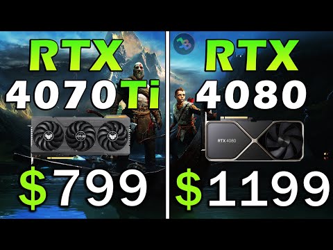 RTX 4070 Ti vs RTX 4080 | REAL Test in 13 Games | 1440p | Rasterization, RT, DLSS, Frame Generation