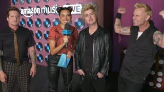 Green Day Live Interview for Amazon Music