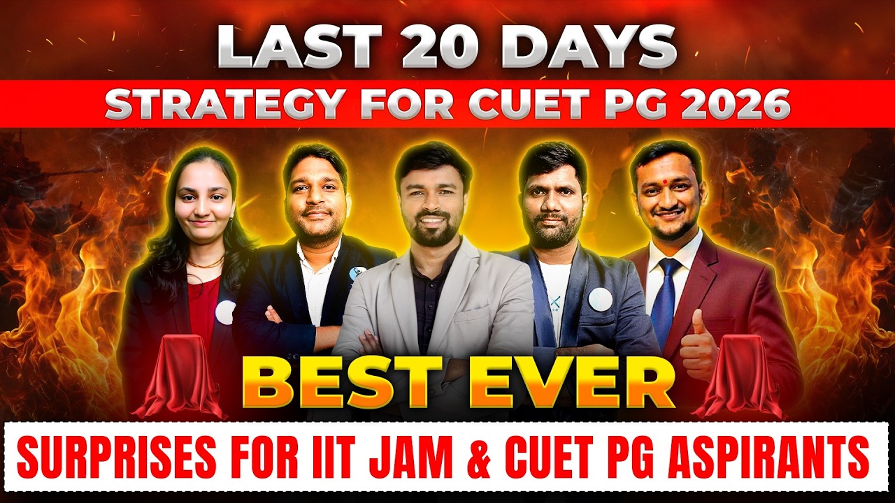 CUET PG Mathematics Preparation 2026 - 20 Days Smart Strategy | IFAS