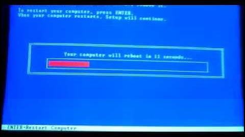 How to Install Windows XP/ Install window xp part- 1