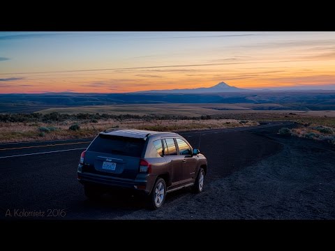 Flying over Oregon