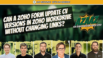How to Update Zoho WorkDrive Files Seamlessly with Zoho Forms