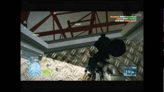 Battlefield 3 Beta Caspian Border Climbing On The White-Red Tower Kill And Suicide