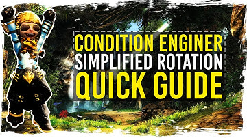 Guild Wars 2 - Condi Engineer Simplified Rotation - 32k Realistic DPS