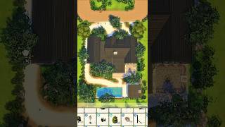 Part 4 | Satisfying Terrain Painting in The Sims 4 #sims4TerrainPainting #thesims4 #sims4build #fyp